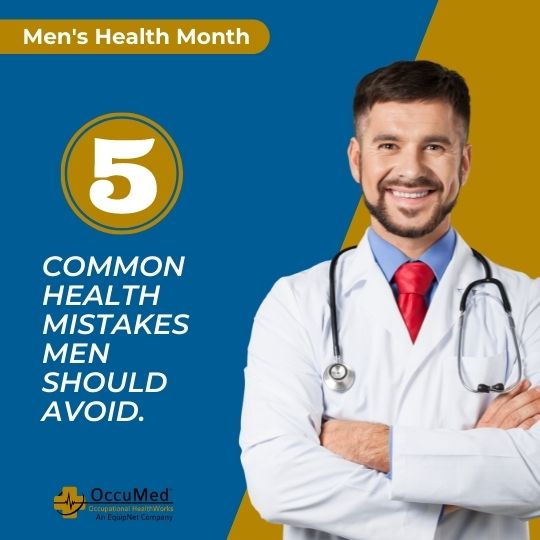 Five Health Risks- Men&#8217;s Health Month